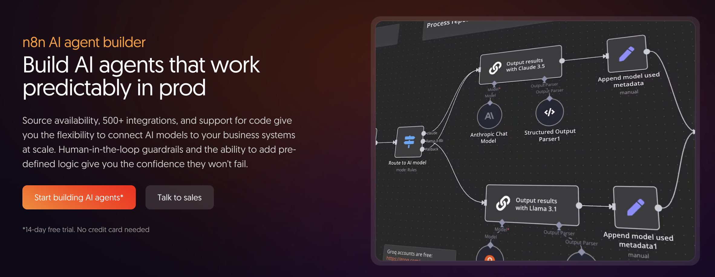 Un workflow N8N