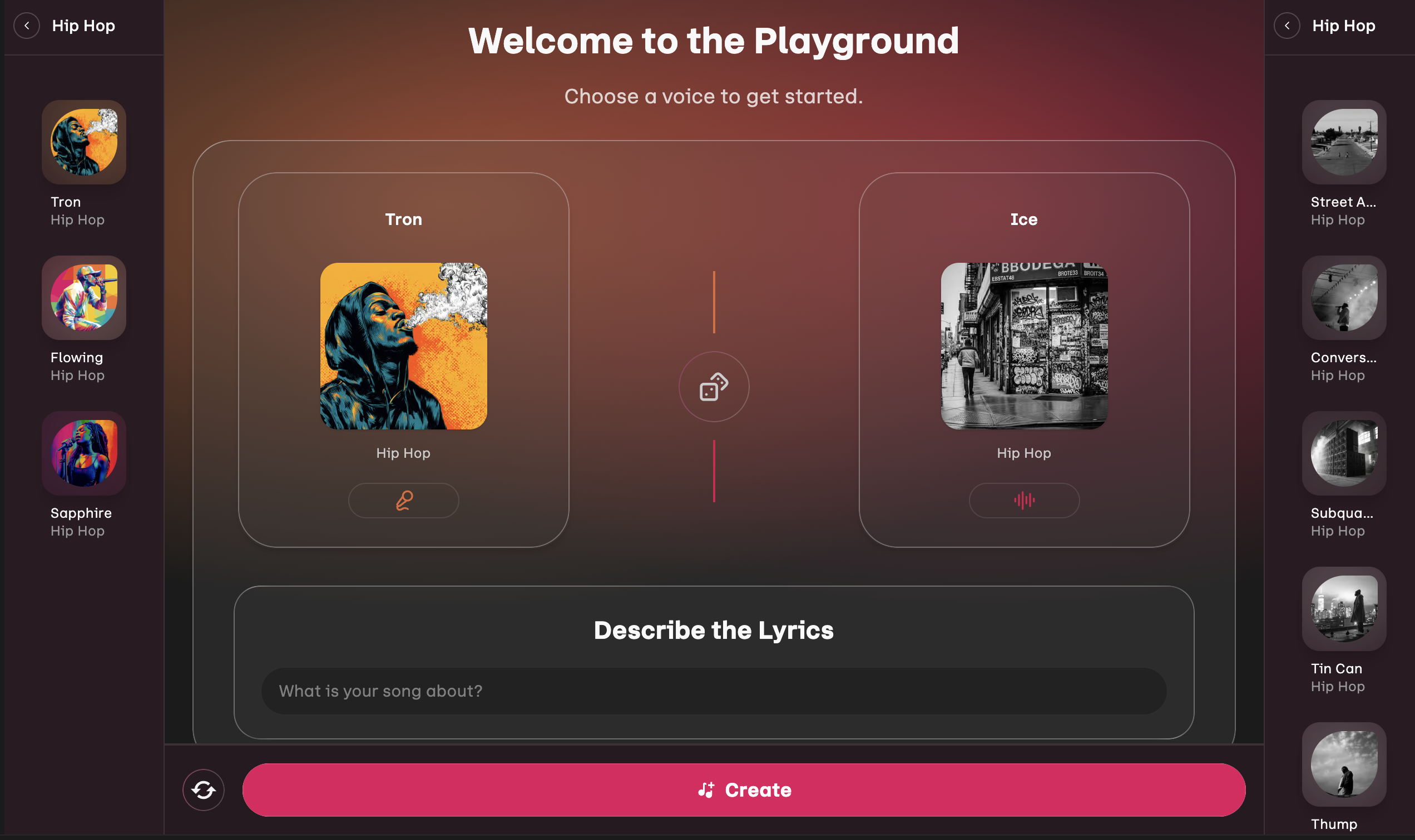 Le Playground d'Udio